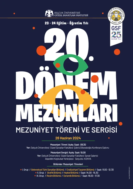 SÜ GSF'den 148 öğrenci mezun oldu